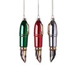 PRESALE: Ink Fountain Pen Ornament 5.75"