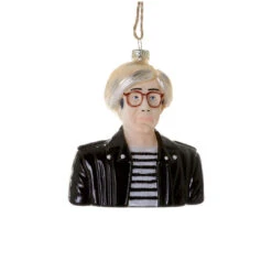 PRESALE: Andy Warhol Ornament 4.25"