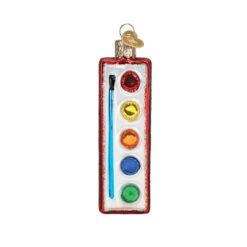 Watercolor Palette Ornament