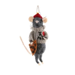PRESALE: NYC Rat Ornament 6"