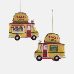 PRESALE: Taco Truck Ornament 4.25"